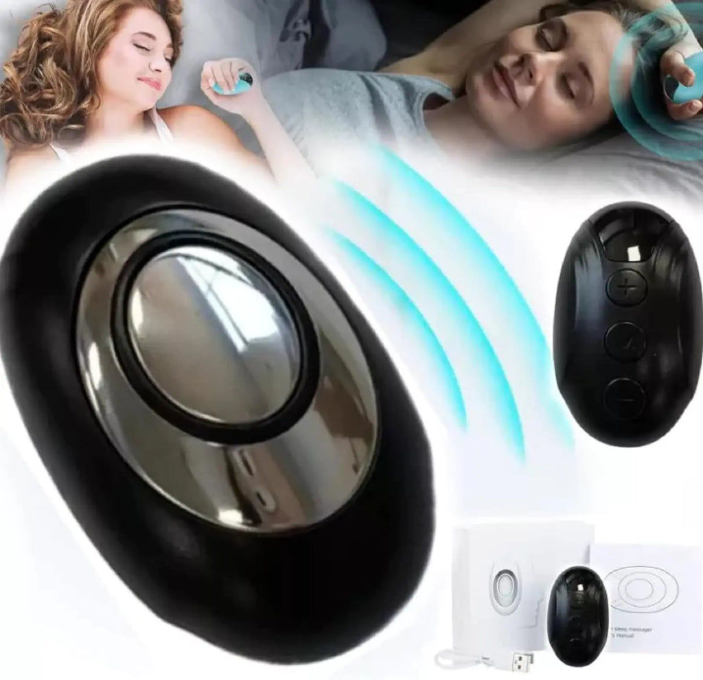 Neurocontrol Dispositivo para Ansiedad Neurocontrol Sleep Aid Device Hand Held Nighttime Sleep Aid Device Sleep Aid Device for Improved Mood and Focus Attention Easy to Carry (Black 1Pcs)